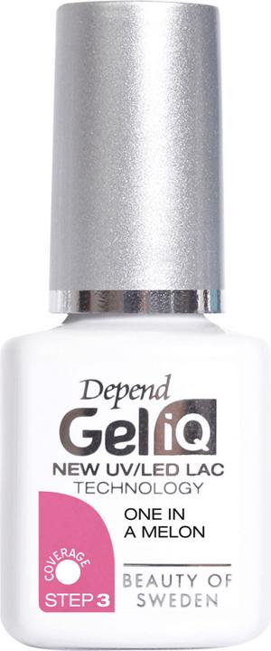 Depend Gel iQ One in a Melon 5 ml (One In A Melon, Gel-Effect Nail Polish)