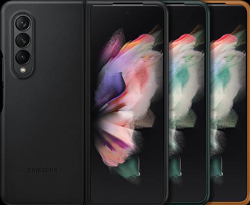 Produktbild Samsung Leather Cover (Samsung Galaxy Z Fold3)