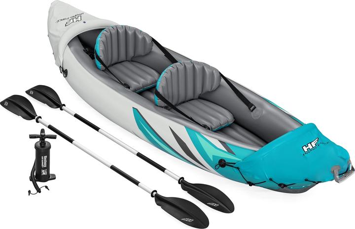 Image du produit Bestway Kit kayak Hydro-Force Rapid Elite X2 312 x 98 x 44 cm (2 pers.)