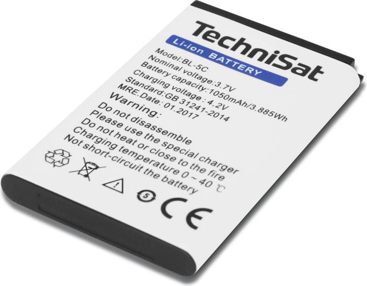 TechniSat BL-5C (1 Stk., Gerätespezifisch, 1050 mAh)