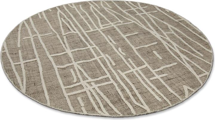 Actual product image Wecon Home Kurzflorteppich Hamptons TWENTYFIVE (180 x 180 cm)
