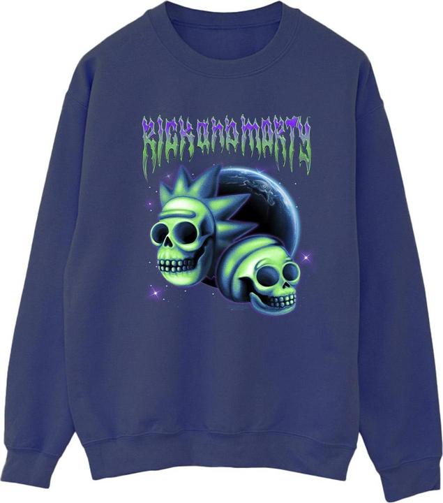 Produktbild Rick And Morty Space Skull Sweatshirt (M)