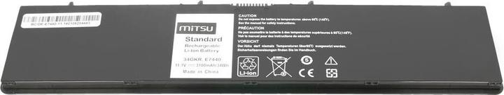 Actual product image Mitsu Battery for Dell Latitude E7440 3100 mAh (34 Wh) 11 1 - 10 8 Volt (3 Cells, 3400 mAh)