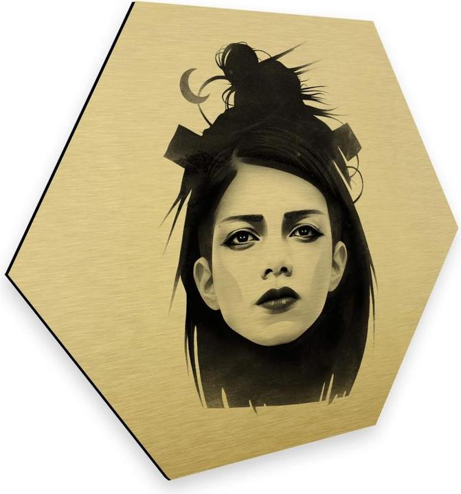 Produktbild Trenddeko Goldeffekt - Undone (75 x 65 cm)