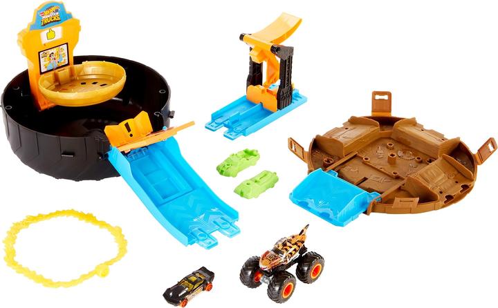 Immagine prodotto Hot Wheels Monster Trucks - Set di gioco con pneumatici acrobatici