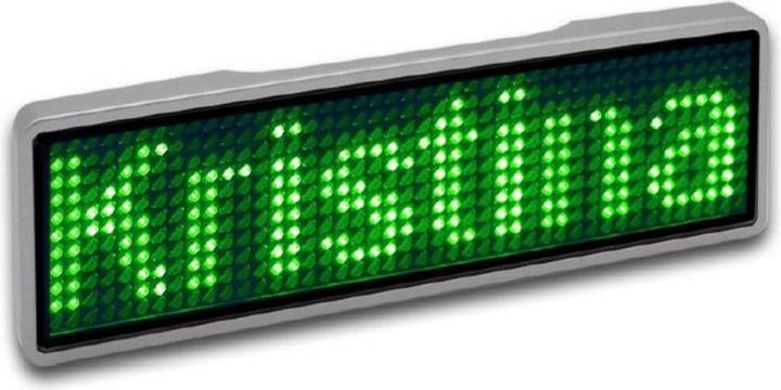 Actual product image No Name LED nameplate 11 x 44 pixel, USB (Electronics kit)