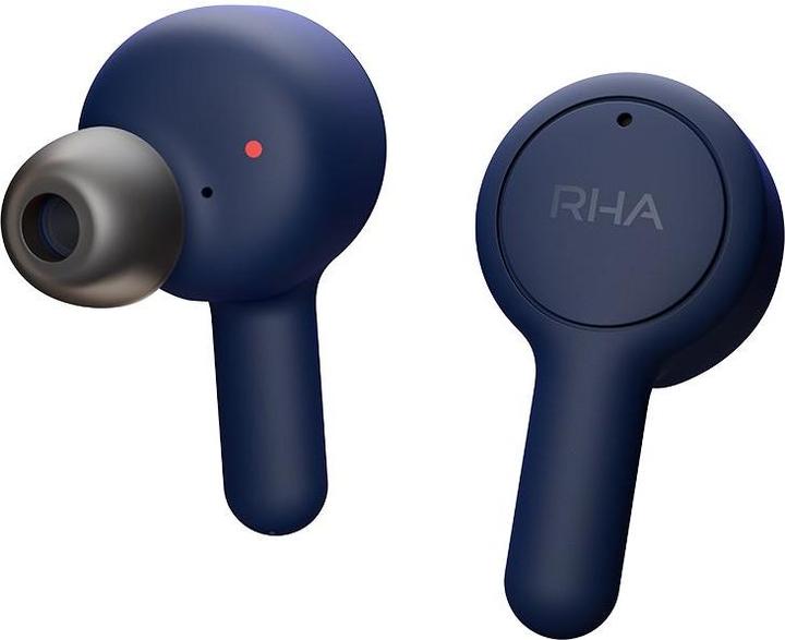 Image du produit RHA TrueConnect 2 Ecouteurs intra-auriculaires True Wireless avec étui de chargement Navy (ANC, 35 h, Sans fil)