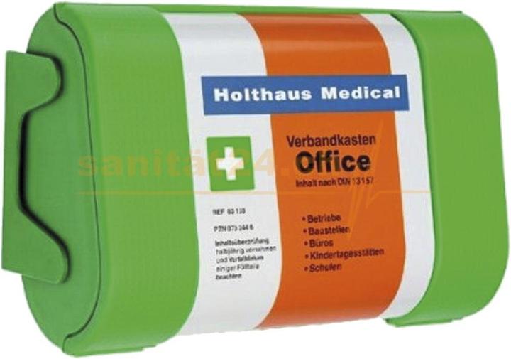 Image du produit Holthaus Medical Trousse de secours Office DIN 13157 vert (Trousse de secours)