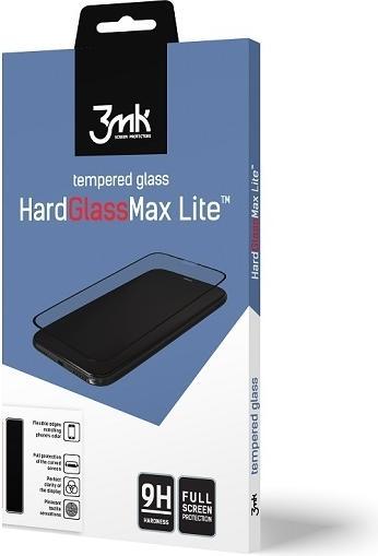 Actual product image 3MK HardGlass Max Lite for iPhone Xs black frame (1 Piece, Apple iPhone XS)