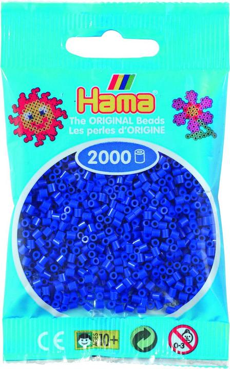 Produktbild Hama Bügelperlen Mini 2000x Blau