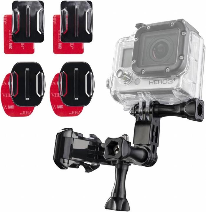 Produktbild mantona 3M Klebepad Set 6 Stück für GoPro (Hero 3, Hero 4, Diverse, hero 5)
