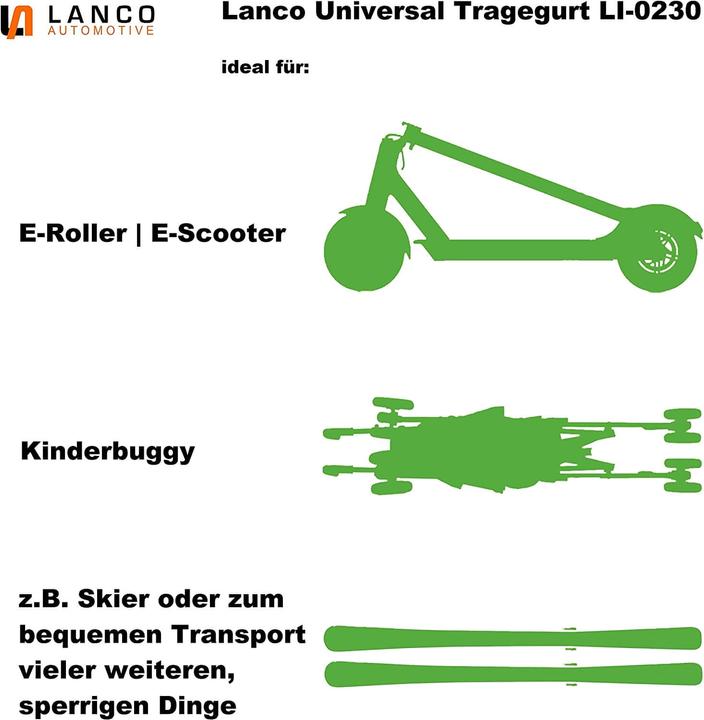 Image du produit Lanco Harnais universel pour scooter électrique