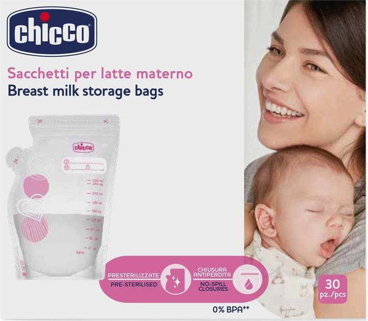 Immagine prodotto Chicco Sacchetto Per Latte Materno -30pz