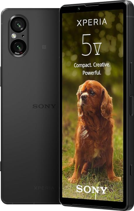 Actual product image Sony Xperia 5 V (128 GB, Black, 6.10", SIM + eSIM, 48 Mpx, 5G)