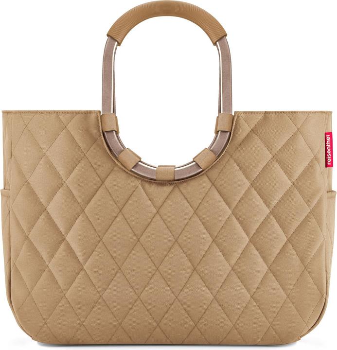 Actual product image reisenthel loopshopper L frame rhombus ginger