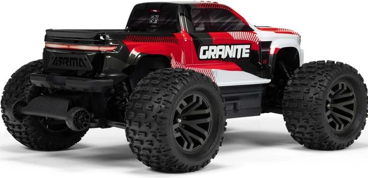 Arrma Monster Truck Granite BLX 223S, Rot ARTR, 1:10 (Presque prêt à être conduite)
