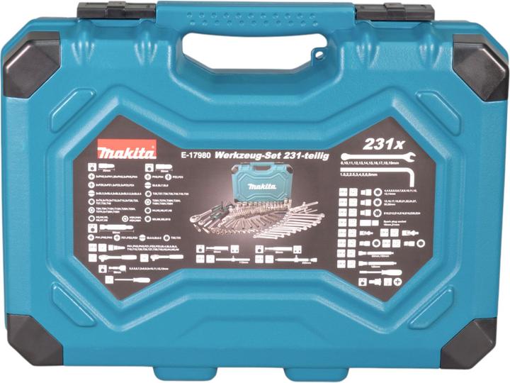 Actual product image Makita Hand tool set (231 pieces)