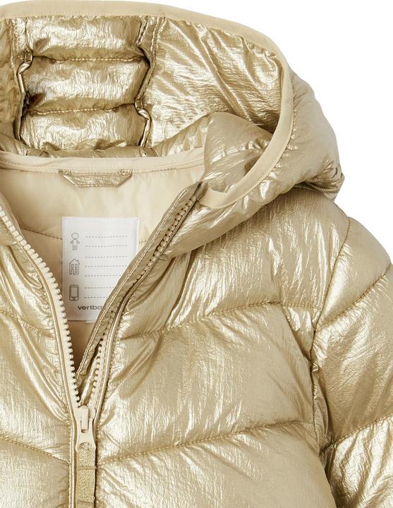 Produktbild Vertbaudet Glänzende Mädchen Light-Steppjacke mit Kapuze, Recycling-Polyester (122)