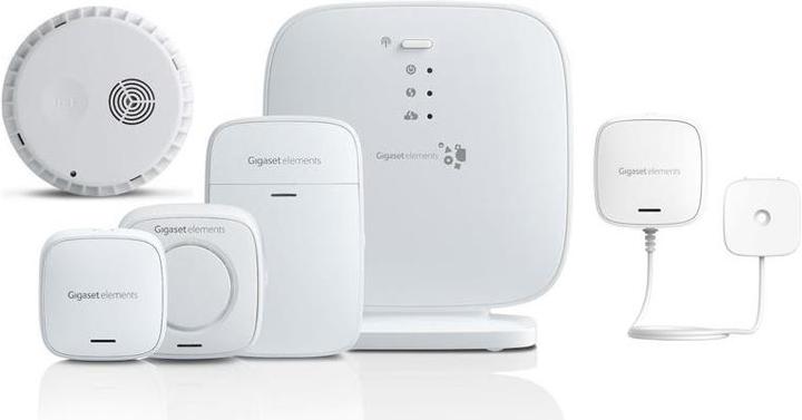 Gigaset Elements Alarm System S inklusive Wasser- und Rauchmelder