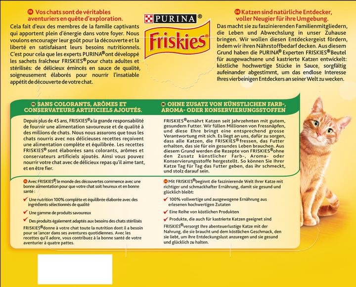Produktbild Friskies In Sauce (Adult, 24 Stk., 2040 g)