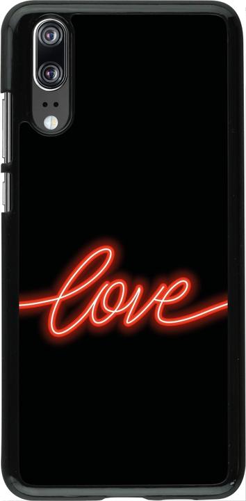 Produktbild PhoneLook Hülle Valentine 2023 neon love (Huawei P20)
