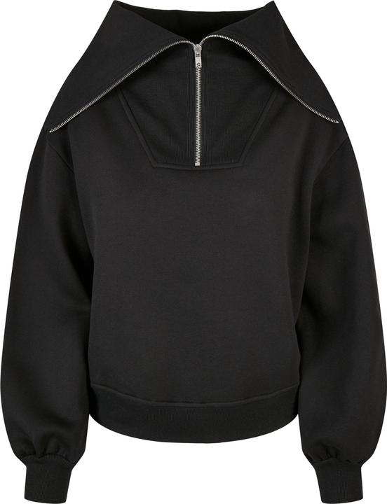 Actual product image Urban Classics Ladies Oversized High Neck Troyer Crew - 16654 (L)
