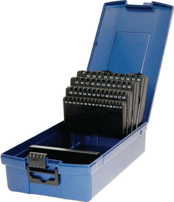 Produktbild Promat Leerkassette passend für Spiralbohrer DIN 338 (9 mm, 1-5)
