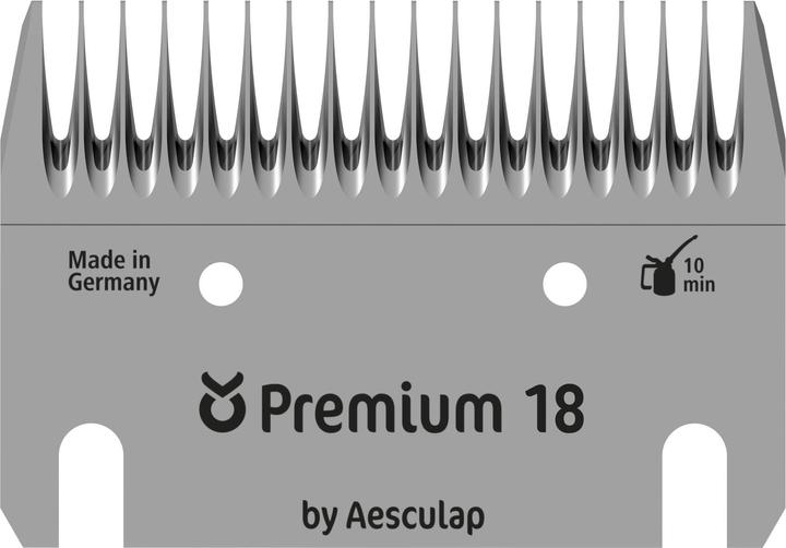 Actual product image Aesculap Shear blade set RIND 1817 teeth (Dog)
