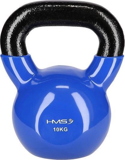 Image du produit HMS Kettlebell en vinyle 10 kg bleu marine KNV10 (1 x 10 kg)