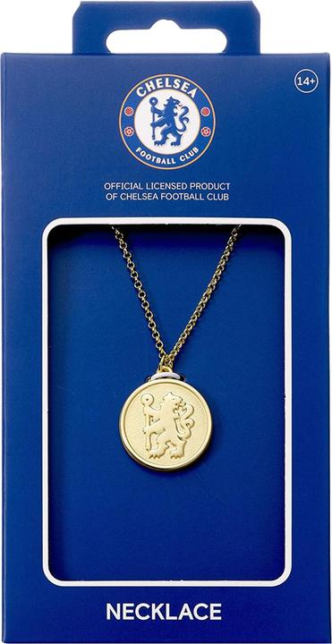 Immagine prodotto Chelsea FC Color Oro Stemma Collana e Ciondolo (100% materiale sintetico)