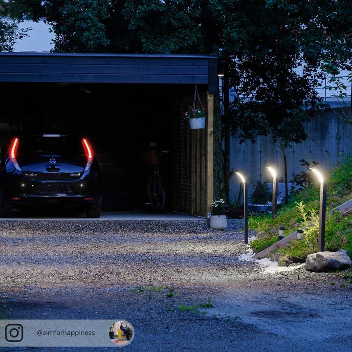 Immagine prodotto Arcchio Advik Luce da giardino per esterni con sensore H100 Grafite (760 lm, IP54)