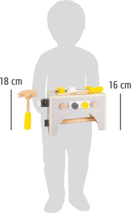 Actual product image small foot Toolbox 2 in 1 "Miniwob