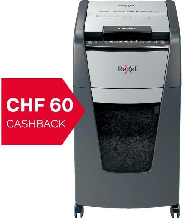 Rexel Shredder Optimum AutoFeed+ 300M (Microcut)