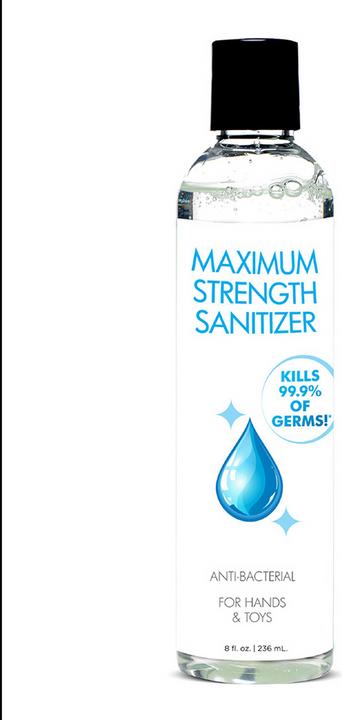Actual product image XR Brands Maximum Strength Santizer (236 ml)