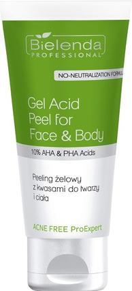 Immagine prodotto NoName Gel peeling professionale ProExpert per viso e corpo con 10% di AHA e PHA 150ml (Gel, 150 ml)
