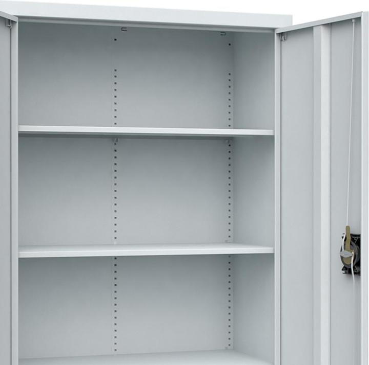 Actual product image Vicco Metallschrank (85 x 39 x 140 cm)