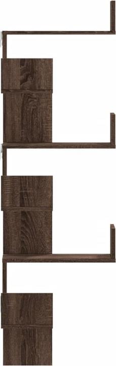 Immagine prodotto VidaXL Scaffale a muro ad angolo (45 x 45 x 147 cm)