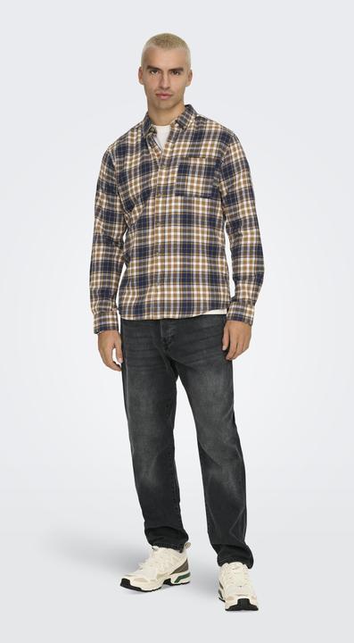 Produktbild Only & Sons Onsyoke Tapered Box Tai Dnm Cbo Noos (W30/L30)