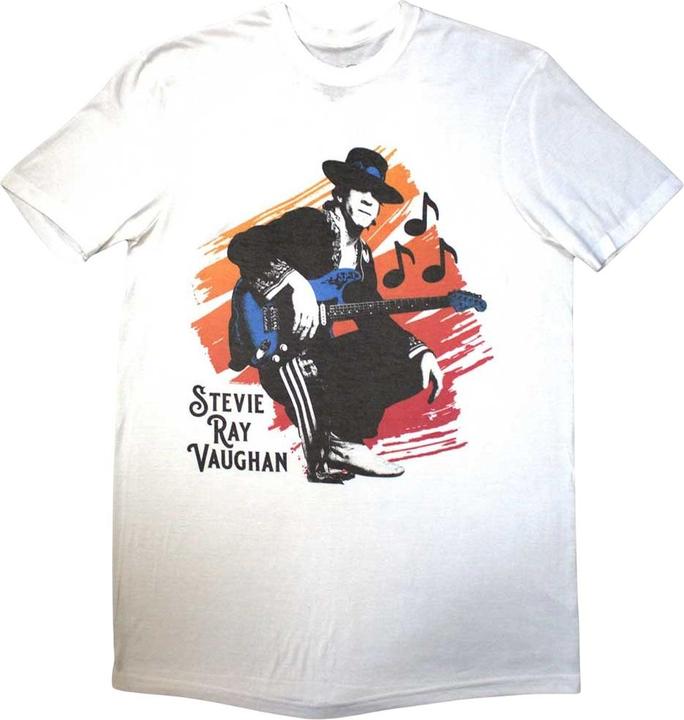 Actual product image Stevie Ray Vaughan Unisex Adult T-Shirt (XXL)