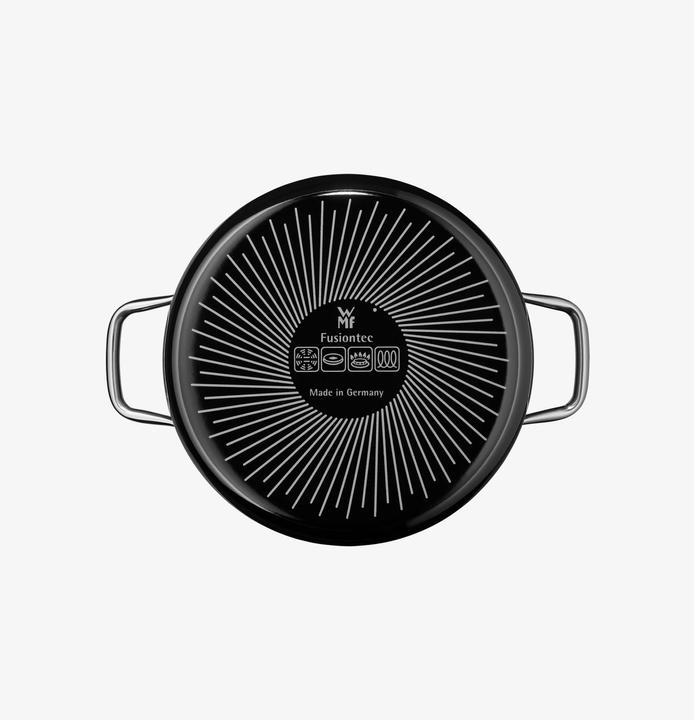 Produktbild WMF Bratentopf schwarz (24 cm, Kochtopf, Edelstahl)