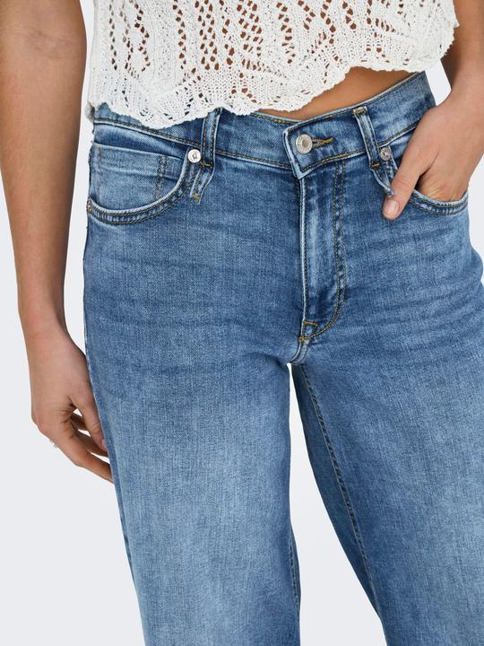 Immagine prodotto Only ONLCALIFORNIA Mittlere Taille Weiter Beinschnitt Jeans Jeans mit weitem Bein (W27/L34)