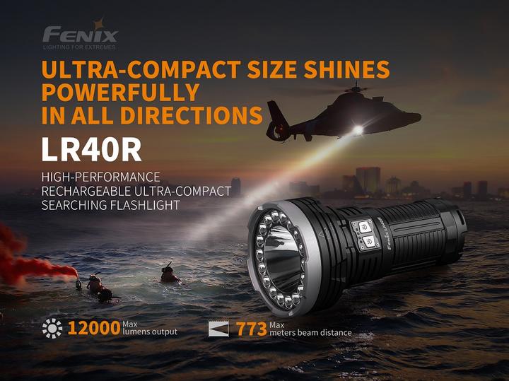 Actual product image Fenix LR40R (15.40 cm, 11000 lm)