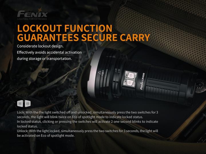 Actual product image Fenix LR40R (15.40 cm, 11000 lm)