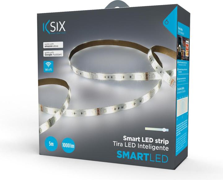 Actual product image KSIX Tira LED Inteligent Cct 5m (Warm white, Cold White, 500 cm, Indoor)