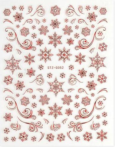 Produktbild BrillBird Weihnachtliche Sticker "STZ-G052" (Nagellacktrockner)