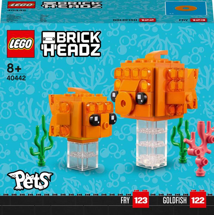 Image du produit LEGO Poisson rouge (40442, LEGO Brickheadz)