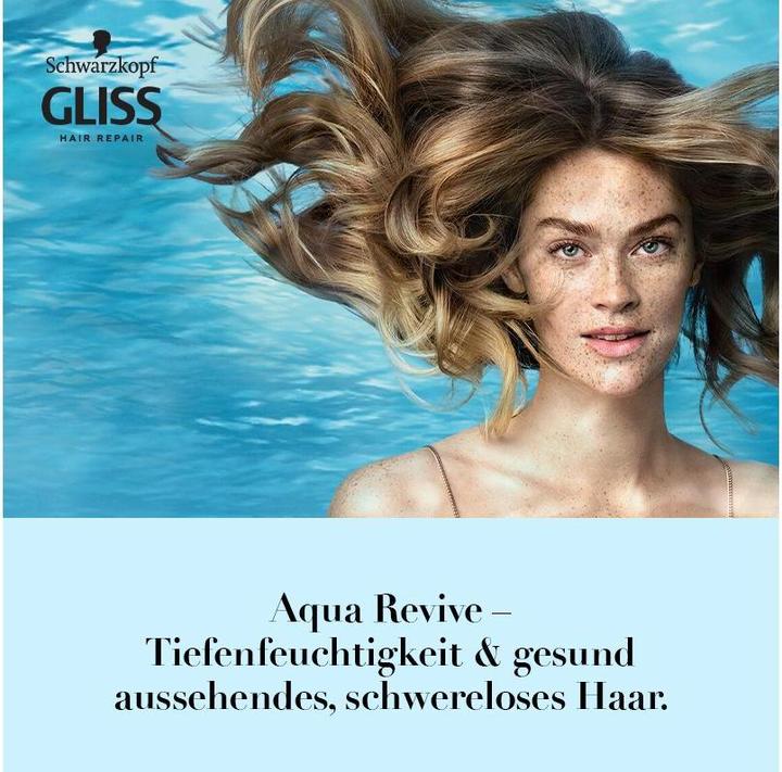 Produktbild Schwarzkopf Gliss 2-in-1 Kur Aqua Revive 300 ml (300 ml)