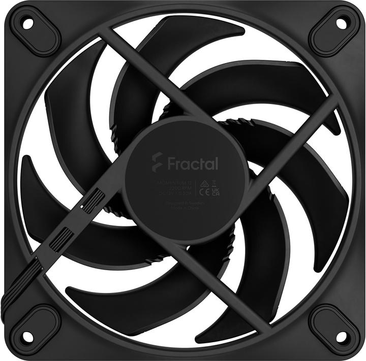 Image du produit Fractal D. Momentum 12 Black (120 mm)