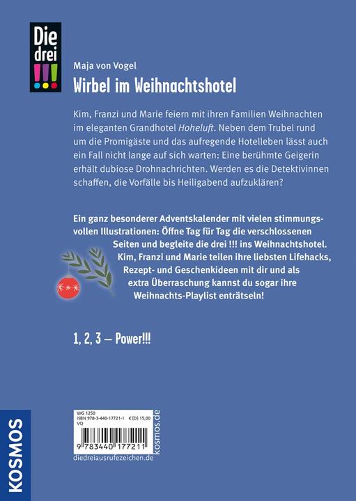 Nährwerte und Zutaten Kosmos Wirbel im Weihnachtshotel