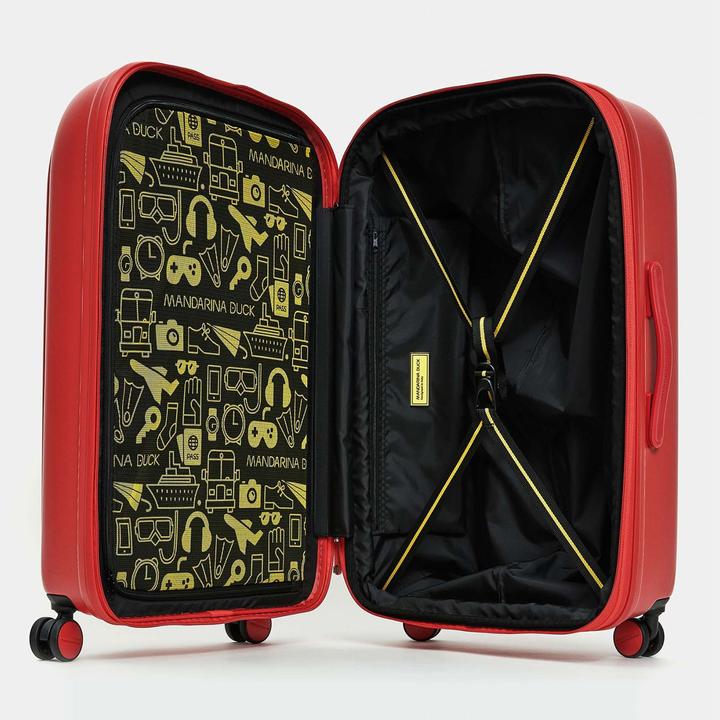 Actual product image Mandarina Duck Logoduck 4-Rollen Trolley 69 cm (89 l, L (90 - 115l))
